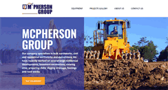 Desktop Screenshot of mcphersonplanthire.com.au